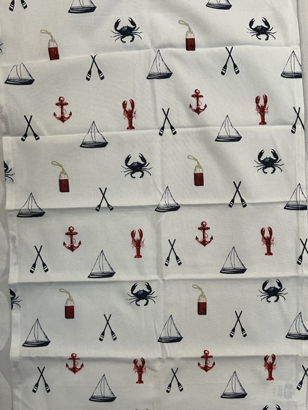 ⚓ Sur La Table Nautical Kitchen Towels — Set of 2 | New